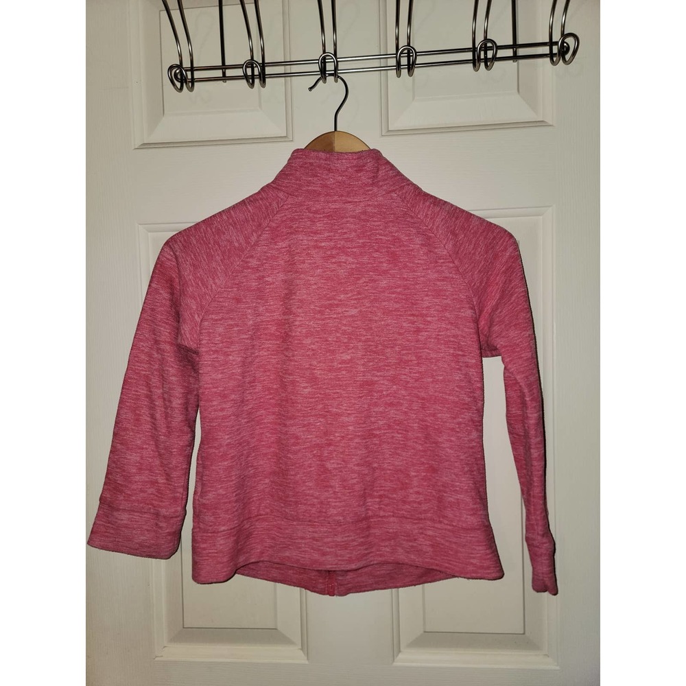 PUMA*Girls Medium*Pink Fleece*Full Zip Jacket - Picture 2 of 4